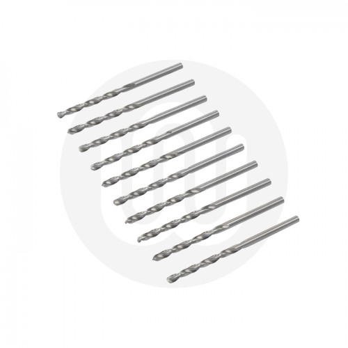 10 Piece 3mm HSS Drill Set